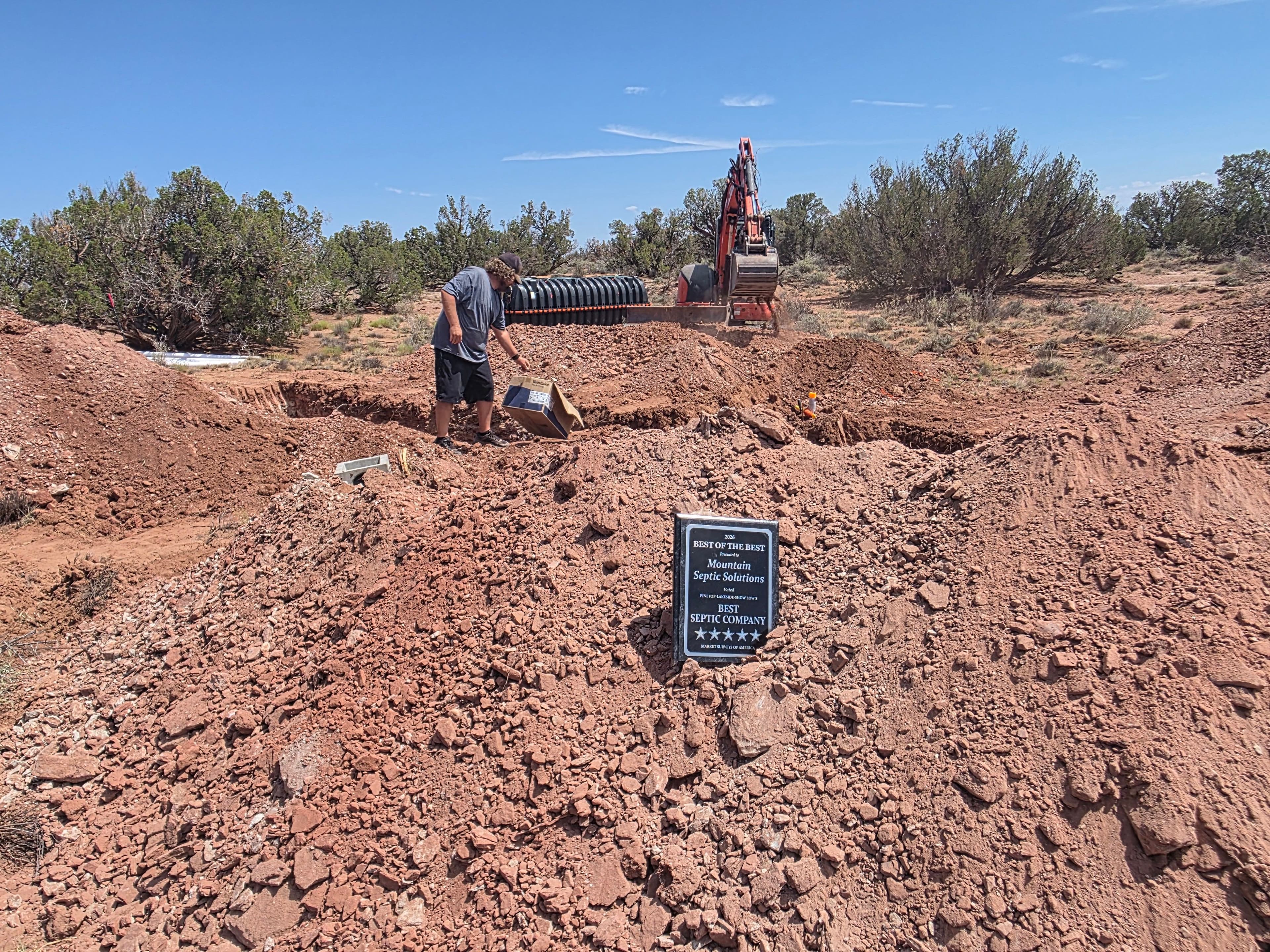 Project Fresh Septic System Install Built to Last image