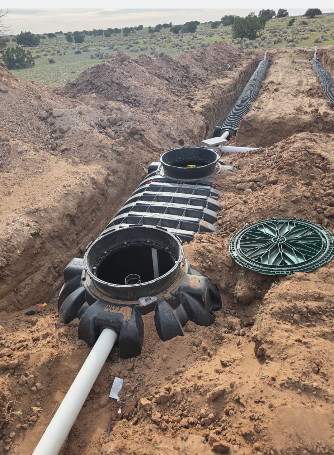 Gallery photos for Full New Mexico Rural Property gets a Complete Same-Day New System: Image #1