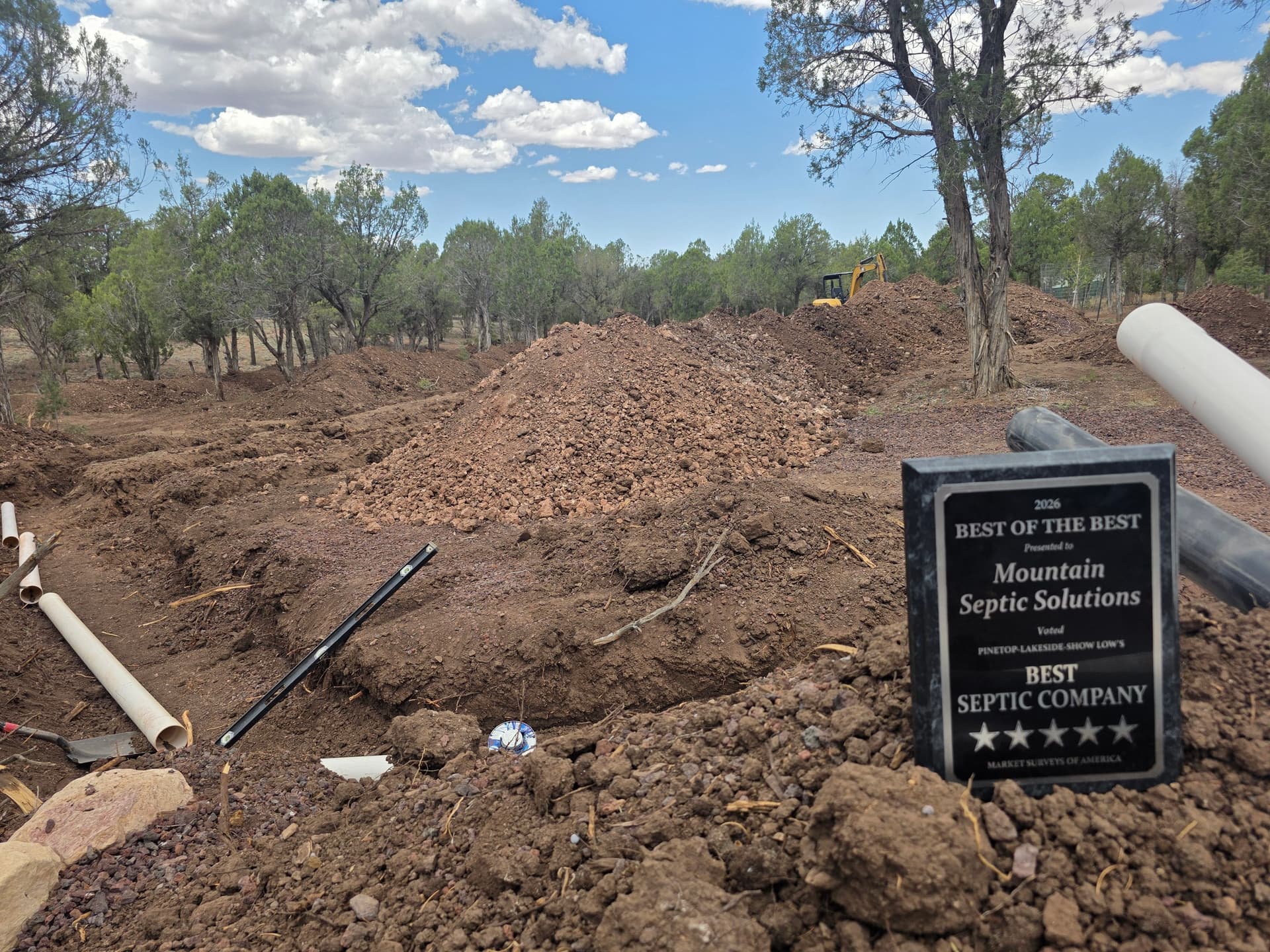 Failing Septic System Replaced Just in Time for Closing in Clay Springs image